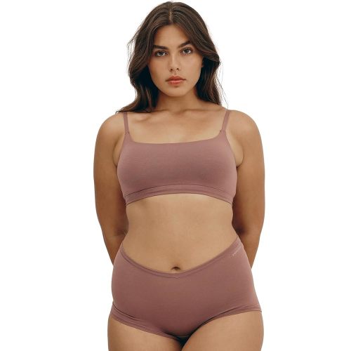 Women's Flex Scoop-Neck Cotton Bralette