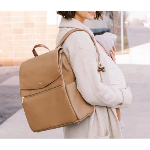Toffee Classic Diaper Bag II | Luxury Diaper Bag Backpack – Freshly Picked