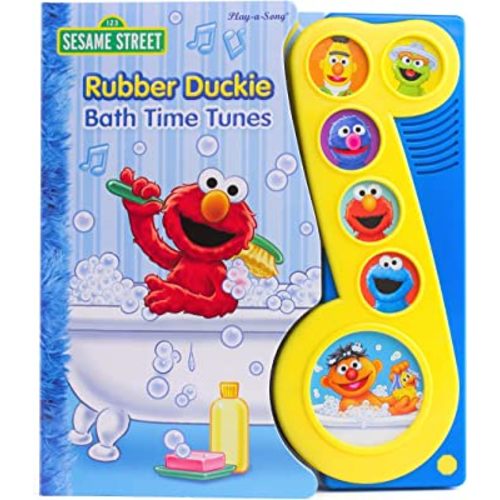 Sesame Street - Rubber Duckie Bath Time Tunes Sound Book - PI Kids (Play-A-Song)