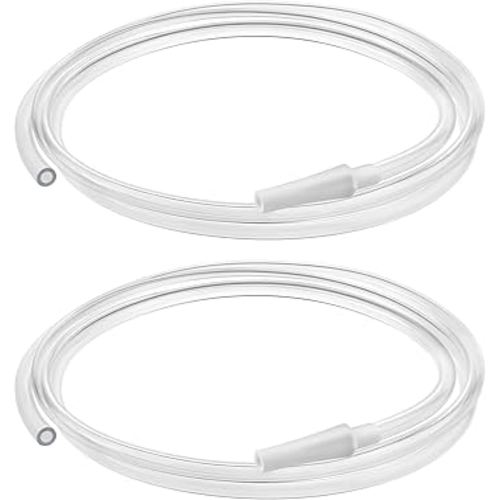 2x Maymom Tubing Compatible with Spectra Synergy Gold Dual Adjustable Electric Breast Pump and Spectra Dual Compact Portable Double Breast Pumps Spectra Replacement Tubing Not Original Spectra Tubing
