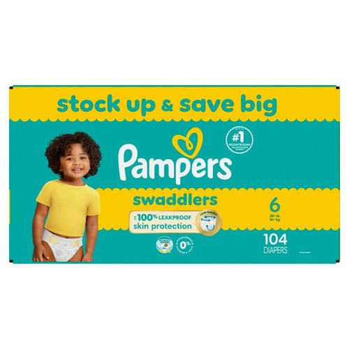 Pampers Swaddlers Soft Sensitive Skin Baby Diapers - Size 5 - 128ct