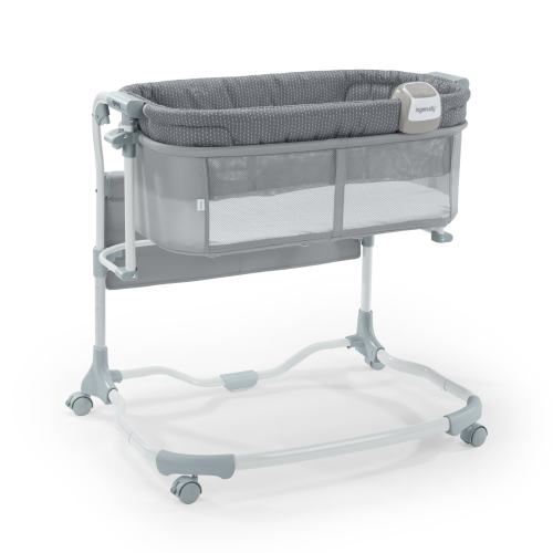 Ingenuity Dream & Grow Bedside Infant Baby Bassinet AirLoom, Baby Bed For Ages 0-12 Months - Handstitch