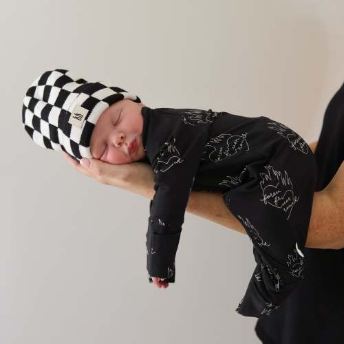 Bamboo Zip Pajamas | Flaming Hearts