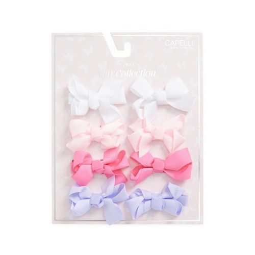 Kids' Assorted 8-Pack Bow Clips