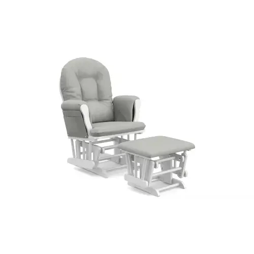 Hoop Glider and Ottoman
