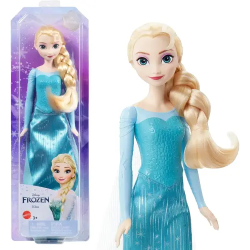 Mattel Disney Frozen Toys, Elsa Fashion Doll & Accessory with Signature Look, Inspired by the Movie