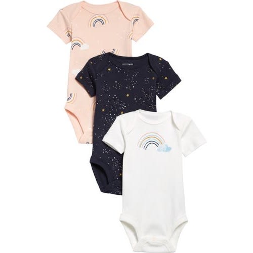 3-Pack Print Bodysuits