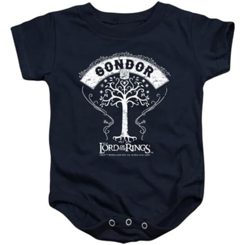 Popfunk Lord of The Rings Realms Collection Unisex Infant Snap Suit for Baby