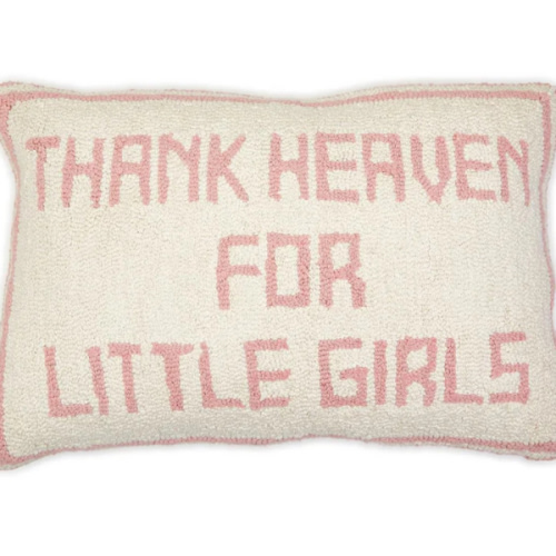 Two's Company Thank Heaven Punch Embroidery Decorative Throw Pillow – Smyth Jewelers