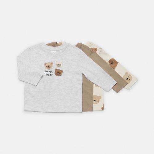 3 Pack Long Sleeve T-shirts - Kmart