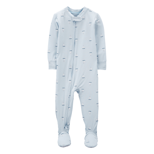 Baby 1-Piece Sailboat PurelySoft Footie Pajamas - Carter's | Carter's
