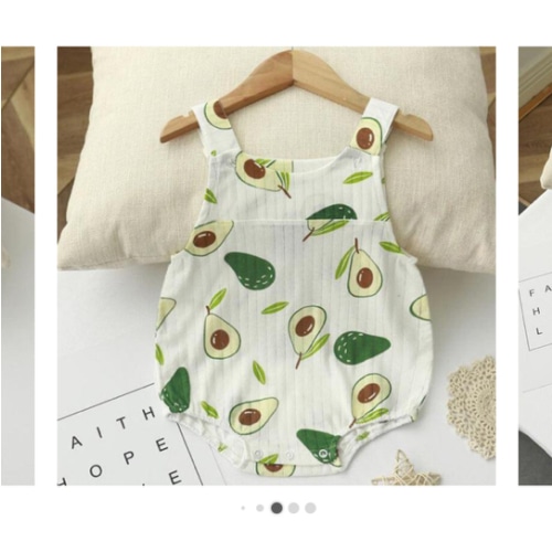 Summer Fruits Romper - Shop Online at Belle Baby | Belle Baby