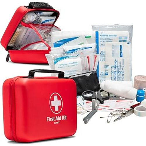 First Aid Kit 230 Piece, Waterproof, All Purpose Use - Car