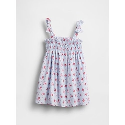 Baby & Toddler Smocked Bow-Strap Dress | Gap