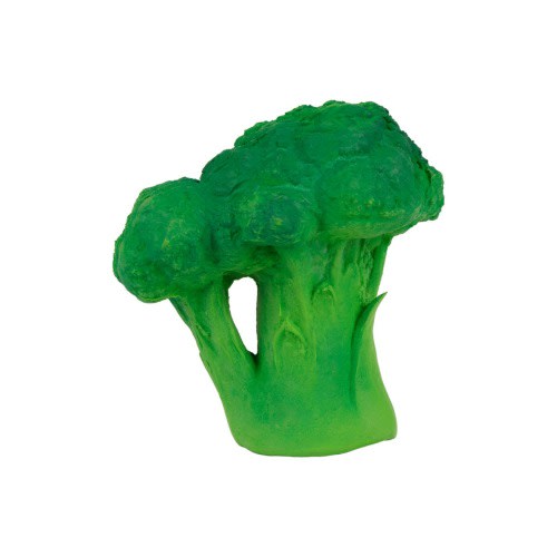 Oli and Carol Brucy the Broccoli Teething Toy