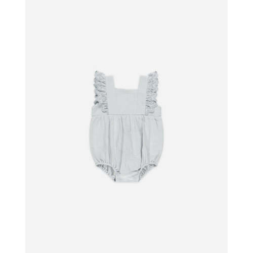 Naomi Romper || Sky | 3-6 months