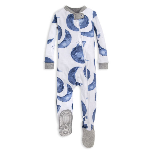 Hello Moon! Organic Baby Snug Fit Footed Sleeper