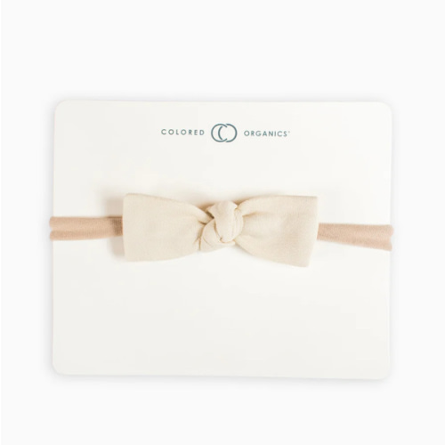 Cotton Dainty Bow - Natural