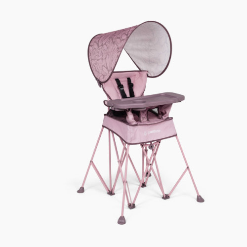 Baby Delight Go With Me Uplift Deluxe Portable High Chair With Canopy - Canyon Rose