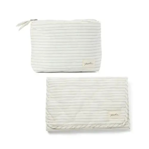 On The Go Set - Stripes Away Pebble Grey