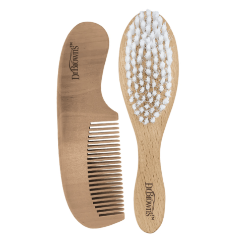 Dr. Brown's Soft and Safe Baby Brush + Comb