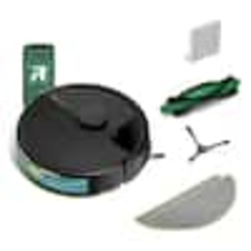 iRobot Roomba 105 Combo 13.2 in. Robotic Vacuum and Mop with Smart Navigation in Black Y314020