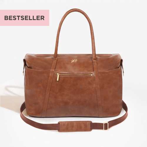 Amber Minimal Weekender Diaper Bag
