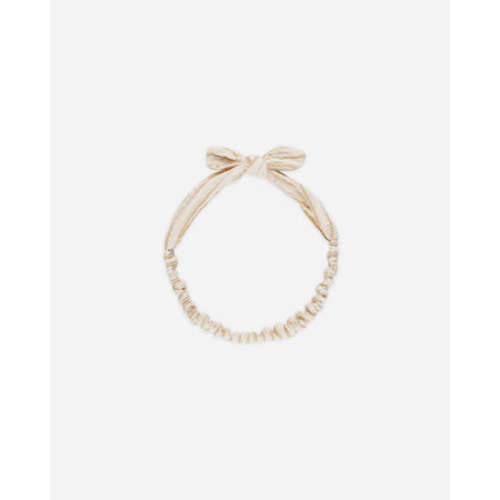 Baby Bow Headband || Marigold Stripe
