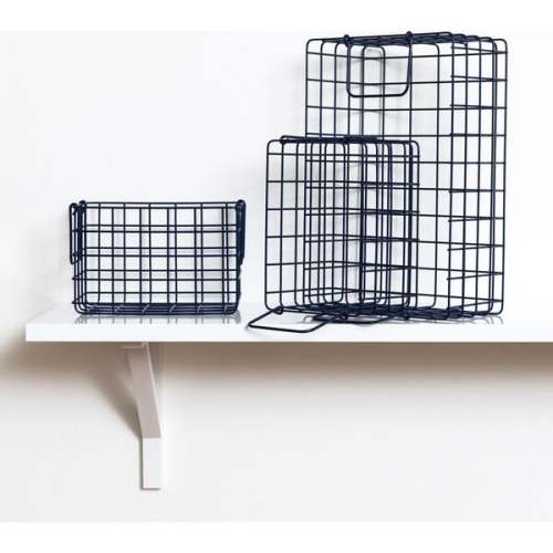 The Basket Set, Navy - Mustard Made | Maisonette