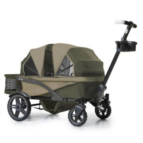 Gladly Family Anthem4 Wagon Stroller - Adventure Bundle Forest