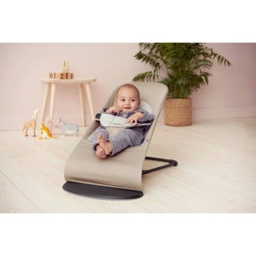 BABYBJÖRN Bouncer Balance Soft Cotton, Color: Jersey Beige