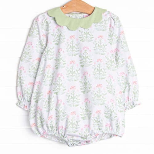 Petals in the Pond Bubble, Green – Stitchy Fish