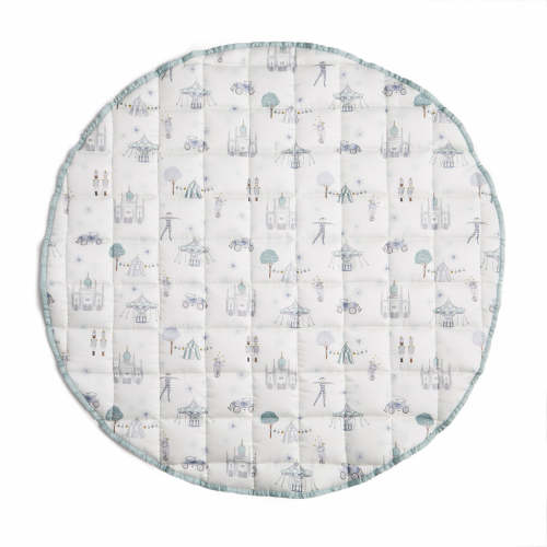 Adventures in Wonderland Play Mat - Aqua | Gooselings