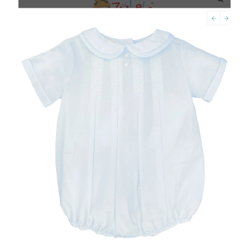 Shop for Romper with Hand Feather Stitching online