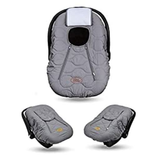 Amazon.com: Cozy Cover Infant Car Seat Cover (Gray Quilt) - The Industry Leading Infant Carrier Cover Trusted by Over 6 Million Moms Worldwide for Keeping Your Baby Cozy & Warm : Baby