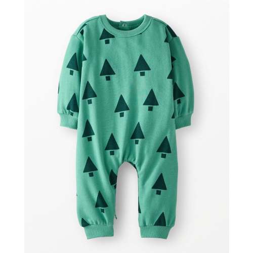 Baby Holiday Oversized French Terry Romper | Hanna Andersson