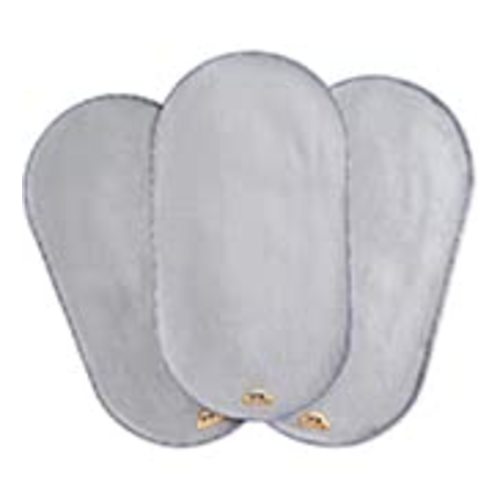 BlueSnail Waterproof Changing Pad Liners 3 Count (14"X26.5", Gray) Bassinet Pad Liner - 14x26.5 Inch (Pack of 3)