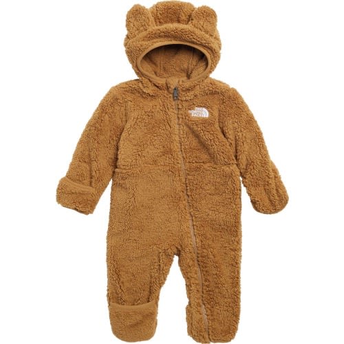 Baby Campshire Recycled Polyester Fleece Snowsuit, 6-12M, Utility Brown