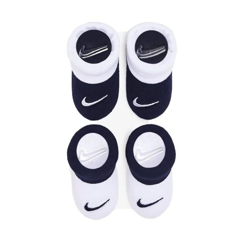 Nike Baby Boys Futura Booties 2 Pack (0-6 Months, O_O(NN0051-695)/W)