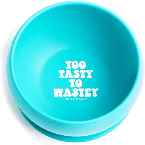 Bella Tunno Wonder Bowl - Silicone Suction Bowl for Toddlers and Baby Bowls, Microwave and Dishwasher Safe Food-Grade BPA Free Silicone, Too Tasty to Wastey