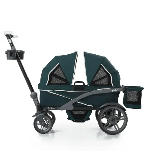 Anthem2™ Deluxe 5-Point Stroller Wagon in Sea Moss | Gladly Family