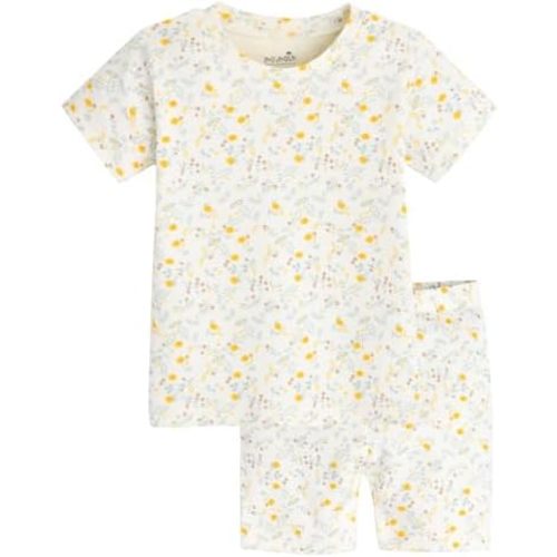 moimoln 6M-8Y Soft Cotton Modal Baby Toddler Pajamas Boys Girls Snug fit Pjs Daily Short Summer Flower Character