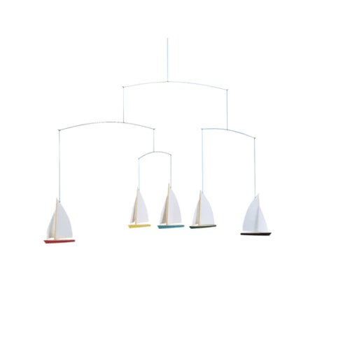5 Dinghy Regatta Nursery Mobile