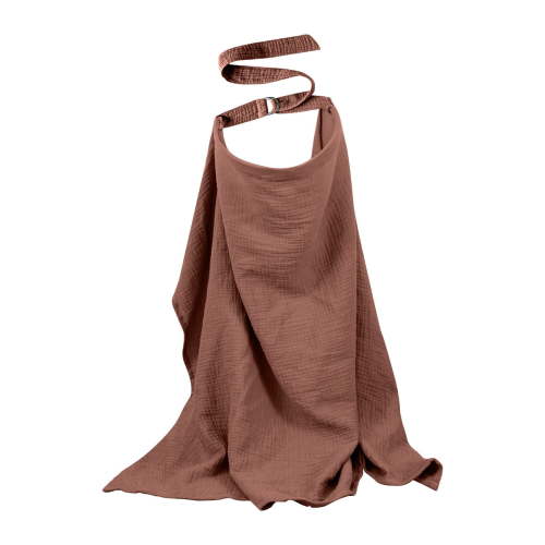 Muslin Nursing Cover Up, Furenl Nursing Cover Nursing Cover Muslin Cotton Soft Breathable Nursing Cover Adjustable Straps Nursing Bodysuit Nursing Privacy Cover Full Coverage, 1X Mask