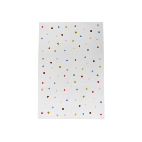 LITTLE Bot x Graco Foam Puzzle Mat Polka Dots