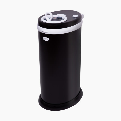 Ubbi Steel Diaper Pail - Matte Black