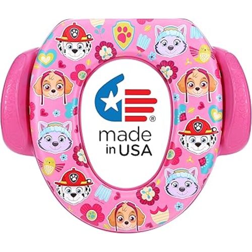 Nickelodeon PAW Patrol "Cool Pups" Soft Potty Seat and Potty Training Seat - Soft Cushion, Baby Potty Training, Safe, Easy to Clean