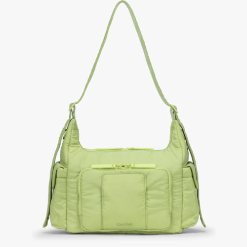 Crossbody Diaper Bag - lime