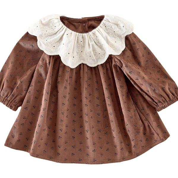 Baby Girls' Long Sleeve Princess Dress - Cute & Stylish Outfit for Spring/Fall
