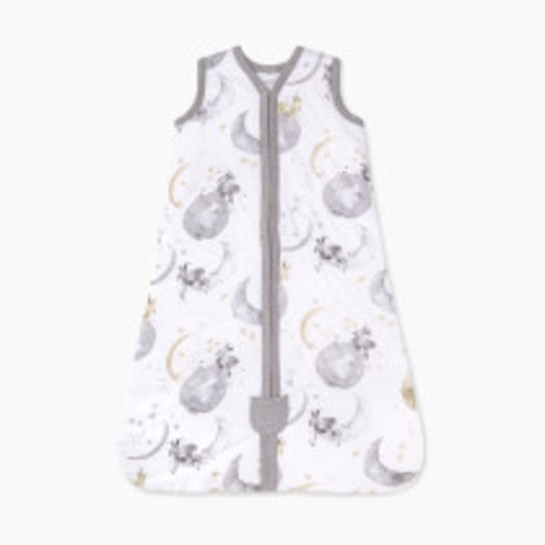 Burt's Bees Baby Quilted Beekeeper Organic Cotton Wearable Blanket - Over The Moon, Small